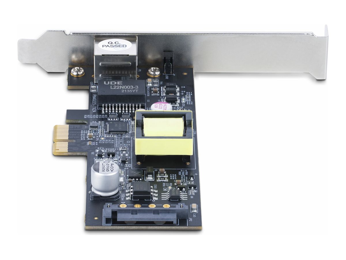 StarTech.com Startech 1-Port 2.5Gbps PoE Netzwerkkarte, Intel I225-V, 802.3ataf - Netzwerkadapter - PCIe 2.0 Low-Profile - 2.5GBase-T (PoE+)