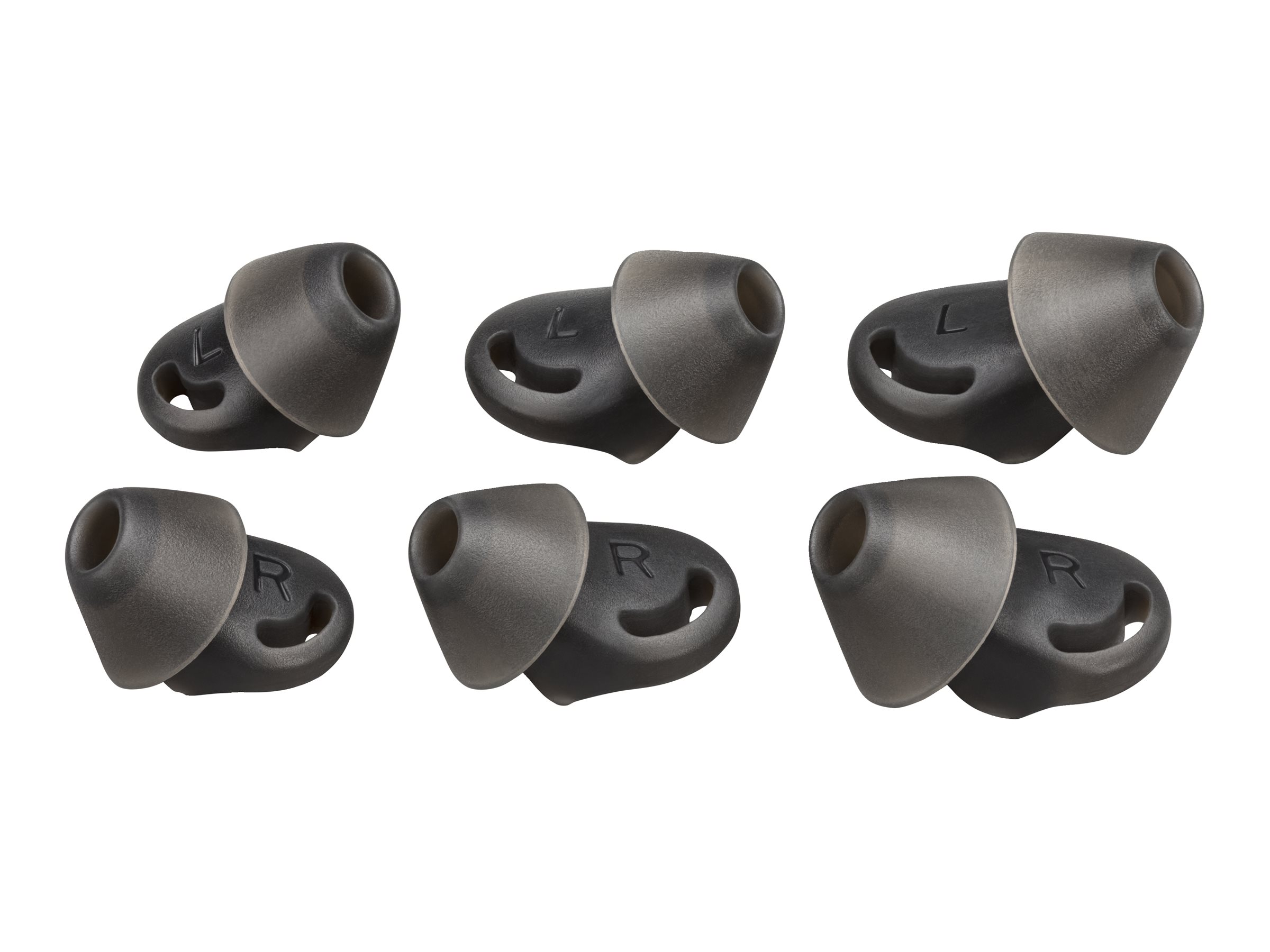 Poly HP Poly - Ohrstöpsel für Bluetooth-Headset - medium - Schwarz (Packung mit 2)