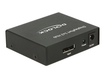 Delock Video-Audio-Splitter - 2 x DisplayPort