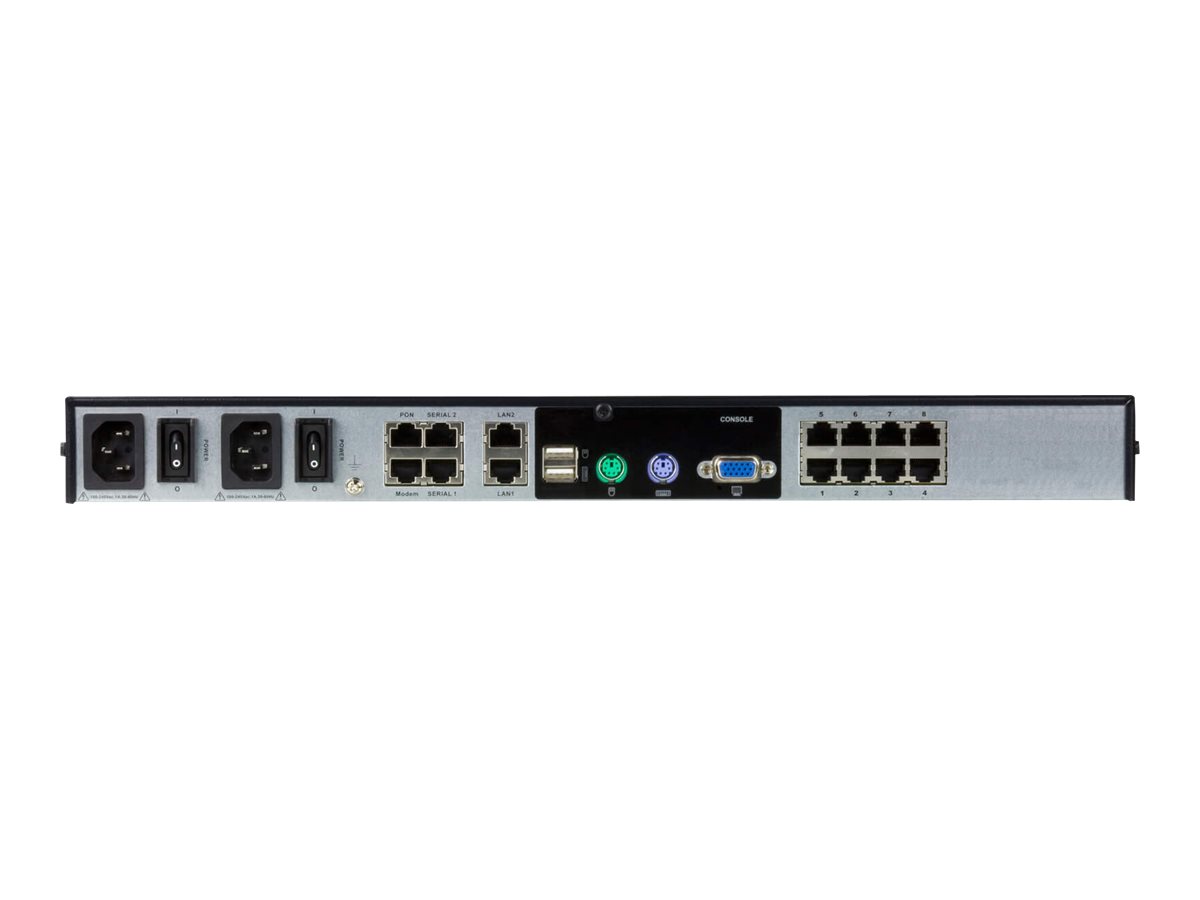 ATEN KVM over IP KN1108VA - KVM-Switch - managed