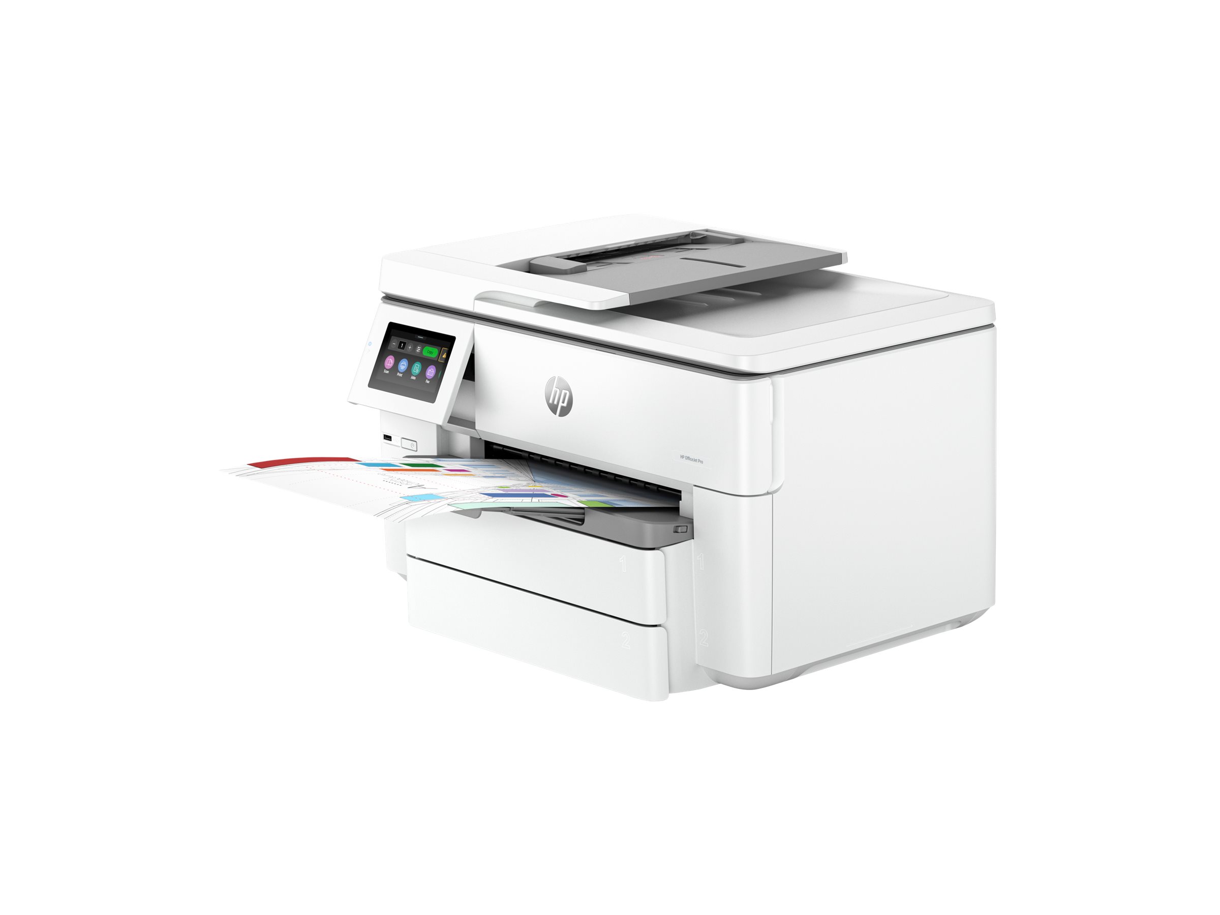 HP Officejet Pro 9730e Wide Format All-in-One - Multifunktionsdrucker - Farbe - Tintenstrahl - A3Ledger (297 x 432 mm)