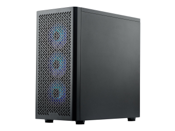 Cooler Master Elite 502 - Mid tower - E-ATX - Seitenteil mit Fenster (gehärtetes Glas)