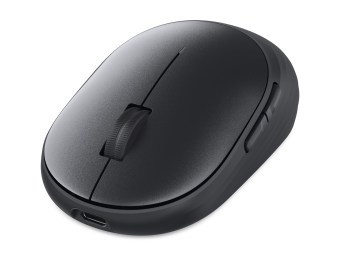 Dell Pro 7 MS746 - Maus - wiederaufladbar, kompakt - rechts- und linkshändig - optisch - 5 Tasten - kabellos - 2.4 GHz, Bluetooth - kabelloser Empfänger (USB)