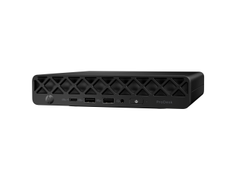 HP ProDesk 4 G1i - Mini - Core Ultra 7 265T - RAM 24 GB - SSD 512 GB - NVMe - Intel Graphics - 1GbE, Wi-Fi 6E, Bluetooth 5.3 - WLAN 802.11abgnacax (Wi-Fi 6E)