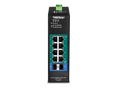 TRENDnet TI-PG102I - Switch - managed - 8 x 101001000 (PoE+)
