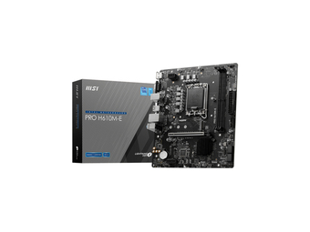 MSI PRO H610M-E Intel H610 LGA1700 - Mainboard - Intel Sockel 1700 (Core i)