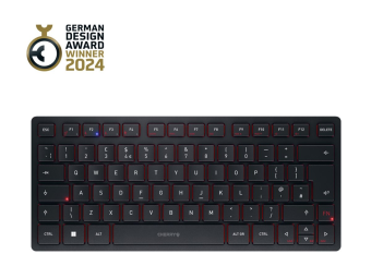Cherry KW 9200 MINI - Tastatur - kabellos - 2.4 GHz Bluetooth 5.0