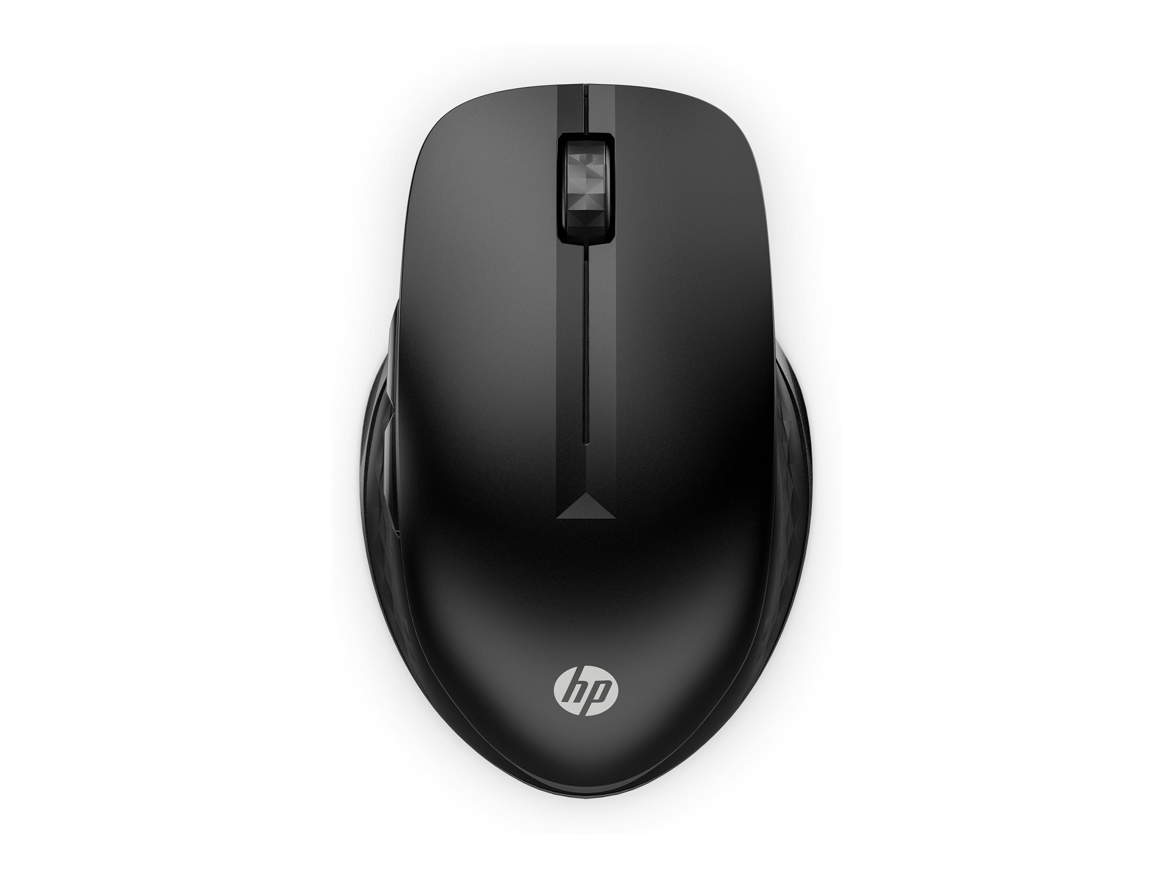 HP 430 - Maus - ergonomisch - rechts- und linkshändig - optisch - 5 Tasten - kabellos - Bluetooth 5.0 2.4 GHz - kabelloser Empfänger (USB)