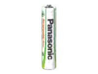 Panasonic HHR-4MVE2BD - Batterie 2 x AAA - NiMH - (wiederaufladbar)