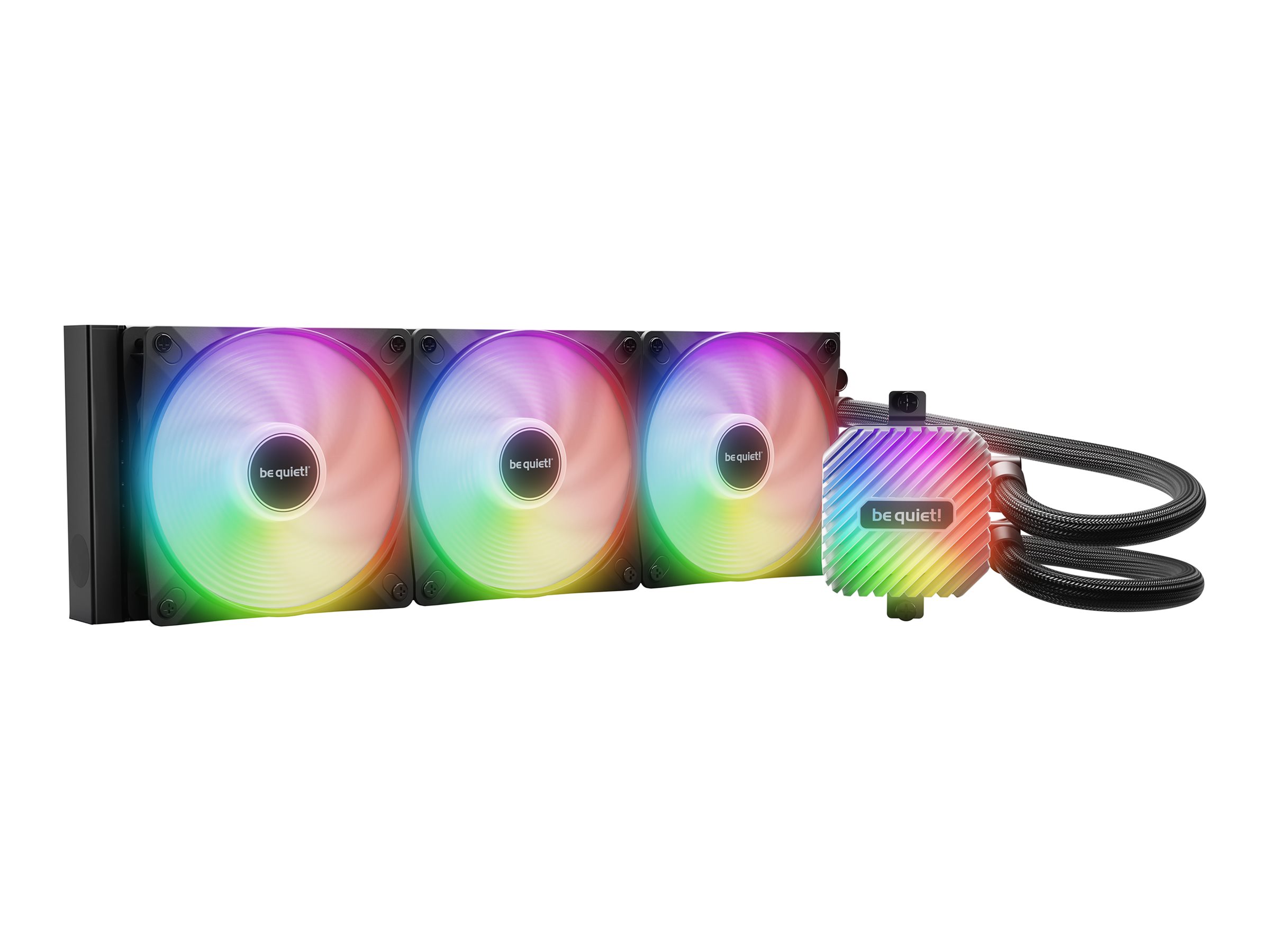 Be Quiet! Light Loop - Prozessor-Flüssigkeitskühlsystem - Kühlergröße 360 mm - (für LGA1150, LGA1151, LGA1155, LGA1851, LGA1700, LGA1200, AM4, AM5)