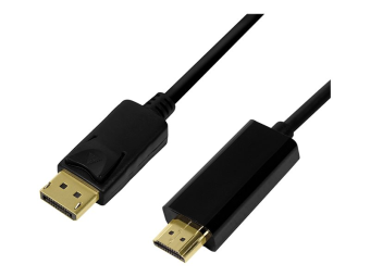 LogiLink Adapterkabel - DisplayPort männlich zu HDMI männlich