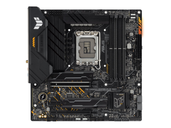 ASUS TUF GAMING B660M-PLUS WIFI - Motherboard - micro ATX - LGA1700-Sockel - B660 Chipsatz - USB-C Gen 2x2 USB 3.2 Gen 1 USB 3.2 Gen 2 USB-C 3.2 Gen 1 - 2.5 Gigabit LAN - Onboard-Grafik (CPU erforderlich)