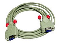 Lindy Nullmodemkabel - DB-9 (W) zu DB-9 (W)