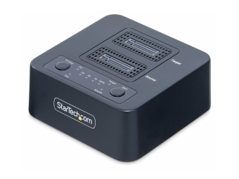StarTech.com 11 M.2 NVMe Kopierstation, USB-C PCIe SSD Cloner & Dock - Solid State  Festplattenduplikator - 2 Schächte (PCIe (NVMe))