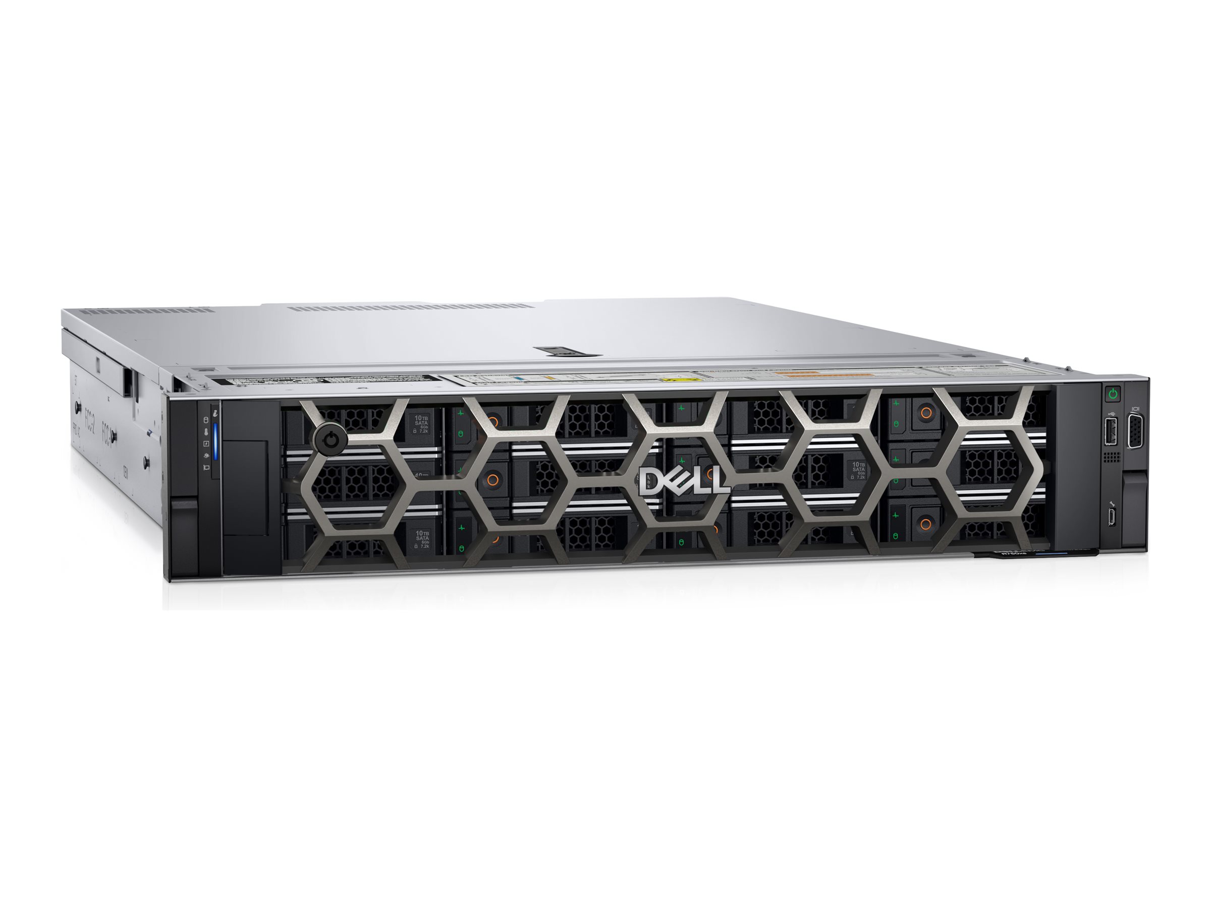 Dell PowerEdge R750xs - Server - Rack-Montage - 2U - zweiweg - 1 x Xeon Silver 4314  2.4 GHz - RAM 32 GB - SAS - Hot-Swap 8.9 cm (3.5")