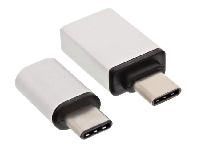 InLine USB Adapter-Set USB-C an USB 2.0 Micro-B & USB 3.2 Gen.1 USB-A