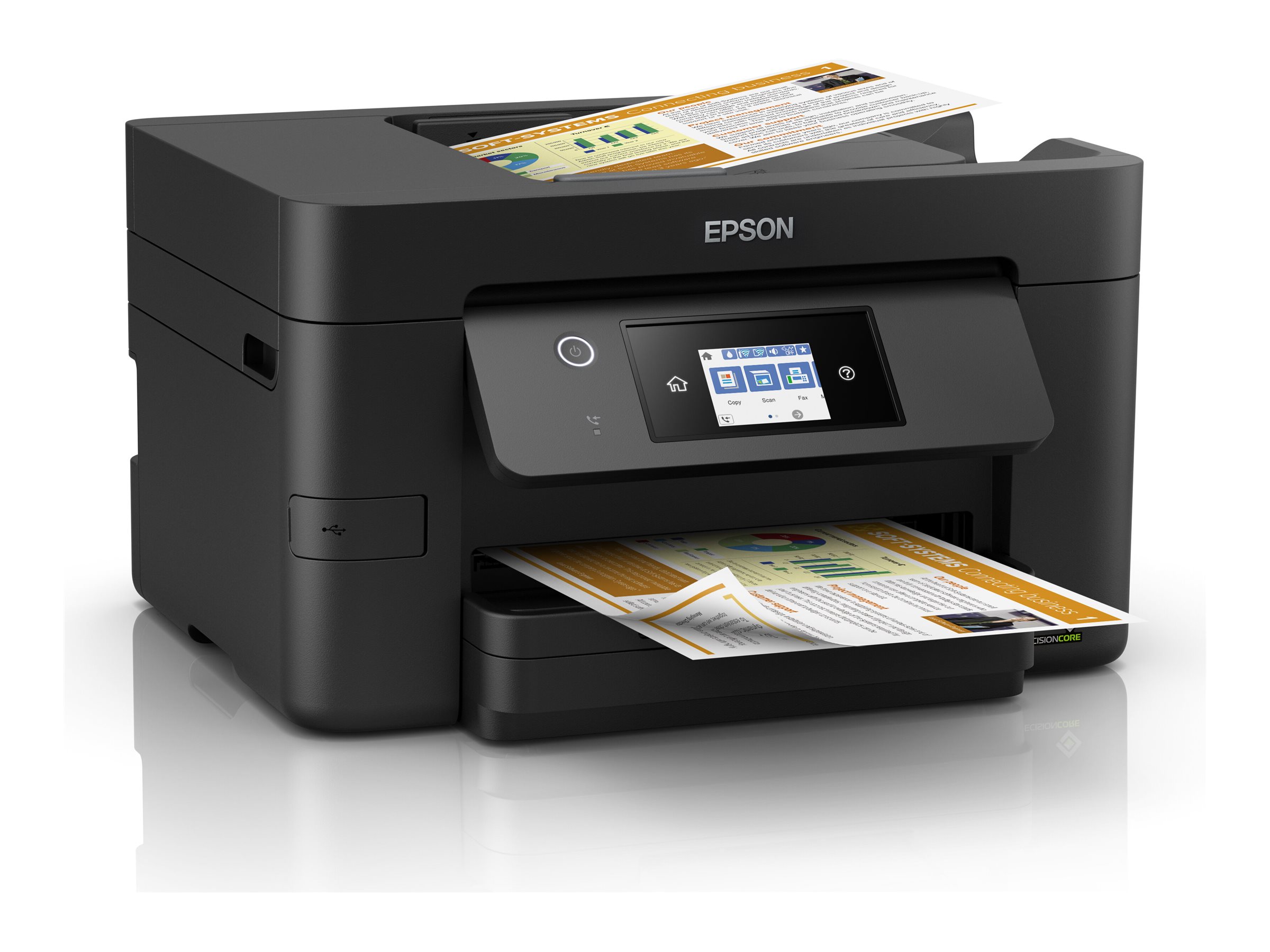 Epson WorkForce Pro WF-3820DWF - Multifunktionsdrucker - Farbe - Tintenstrahl - A4Legal (Medien)