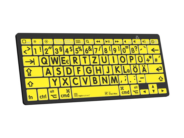 Logickeyboard Largeprint - Tastatur - mini, Mac