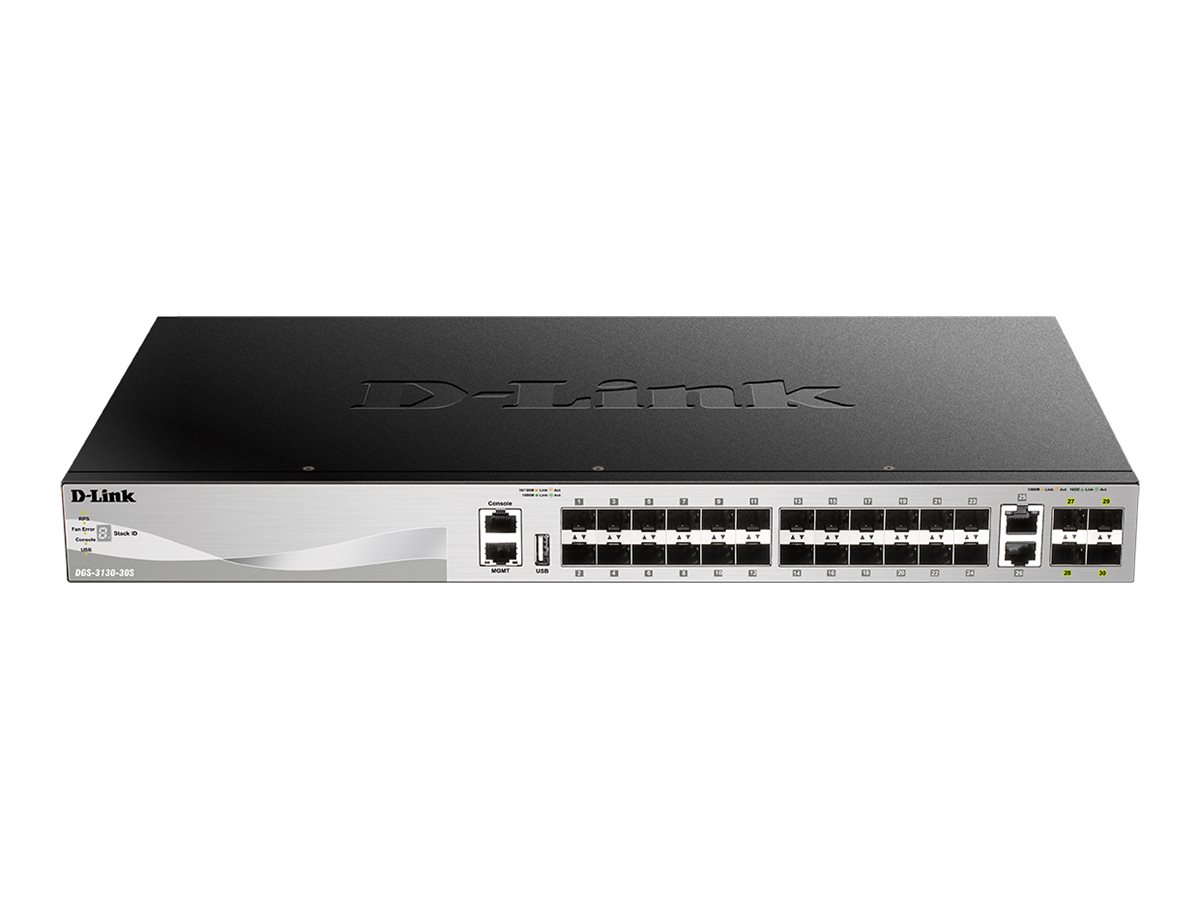 D-Link DGS 3130-30S - Switch - L3 Lite - managed