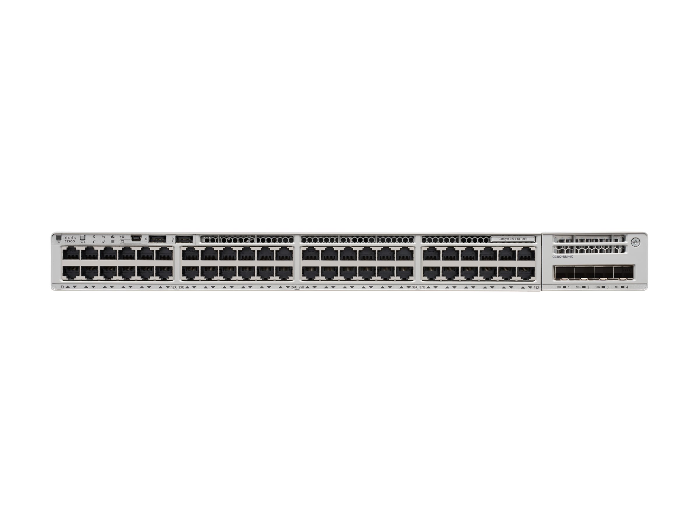 Cisco Catalyst 9200 - Network Advantage - Switch - L3 - Smart - 48 x 101001000 (PoE+)