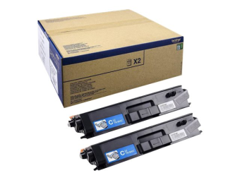Brother TN900C - 2er-Pack - Cyan - original