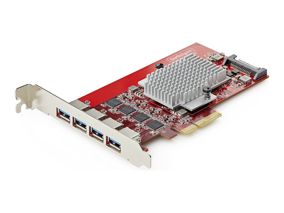 StarTech.com USB-Adapter - PCIe 3.0 x4 Low-Profile