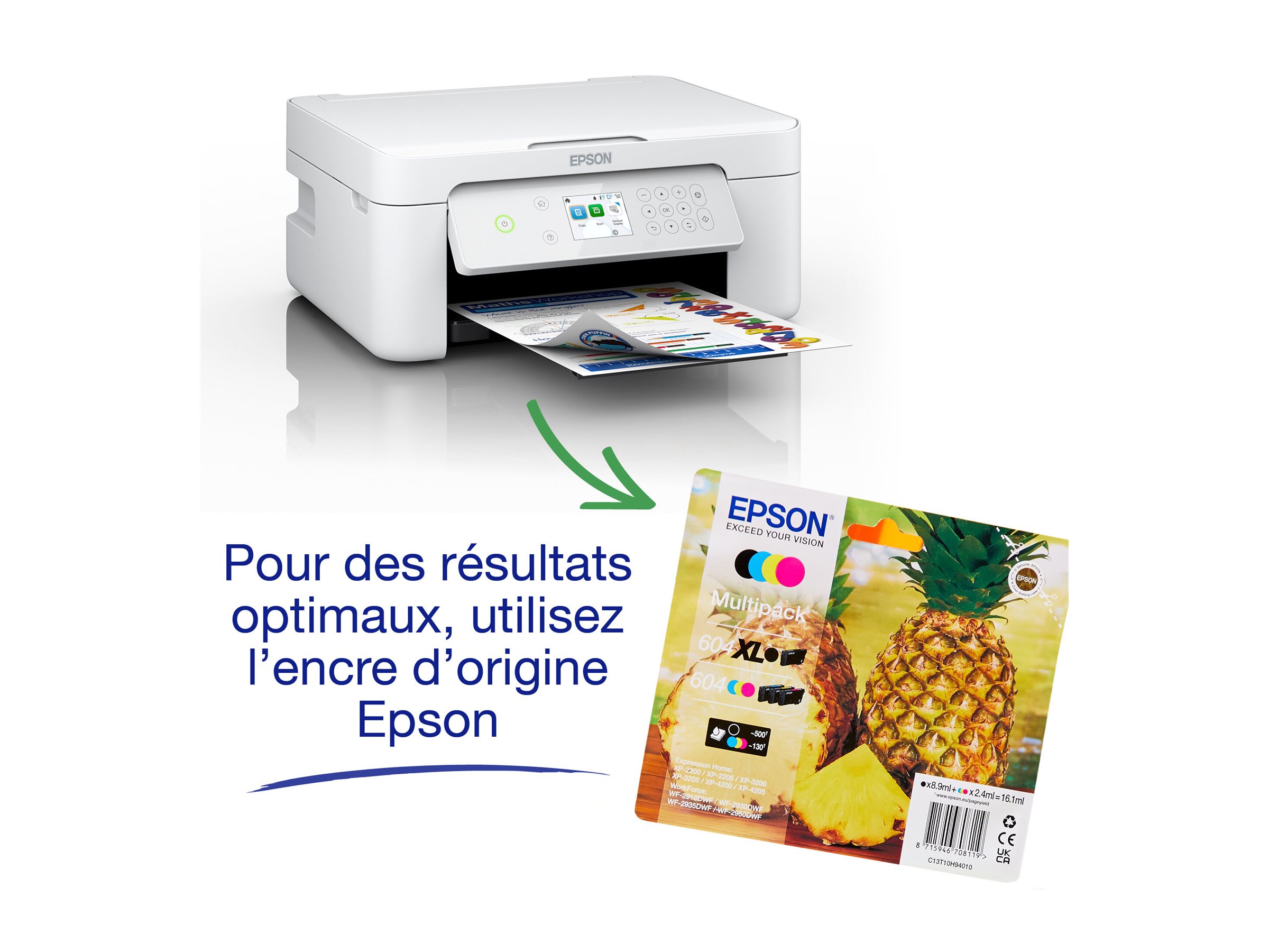 Epson Expression Home XP-4205 - Multifunktionsdrucker - Farbe - Tintenstrahl - A4Legal (Medien)