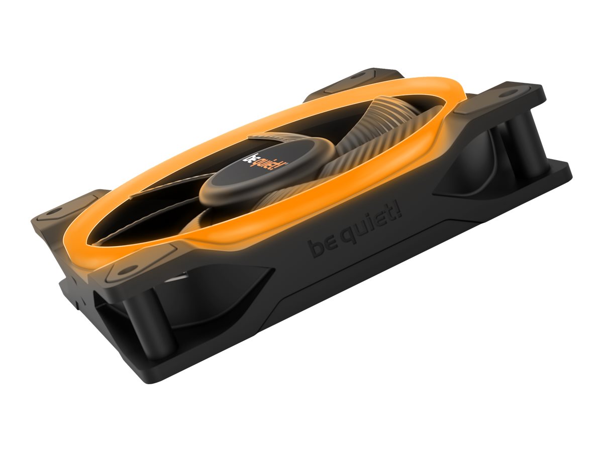 Be Quiet! Light Wings - Gehäuselüfter - PWM - 120 mm - Schwarz (Packung mit 3)