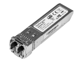 StarTech.com Startech 10 Gigabit LWL SFP+ Transceiver Modul - HP 455883-B21 Kompatibel - MM LC mit DDM - 300m - 10GBase-SR - SFP+-Transceiver-Modul (gleichwertig mit HP 455883-B21)