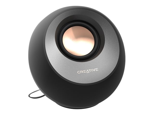 Creative Labs Creative Pebble V3 - Lautsprecher - für PC - 2.0-Kanal - kabellos - Bluetooth - USB - 8 Watt (Gesamt)