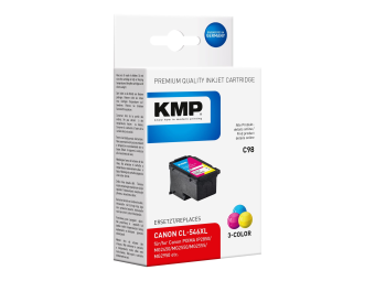 KMP C98 - 13 ml - Hohe Ergiebigkeit - Farbe (Cyan, Magenta, Gelb)