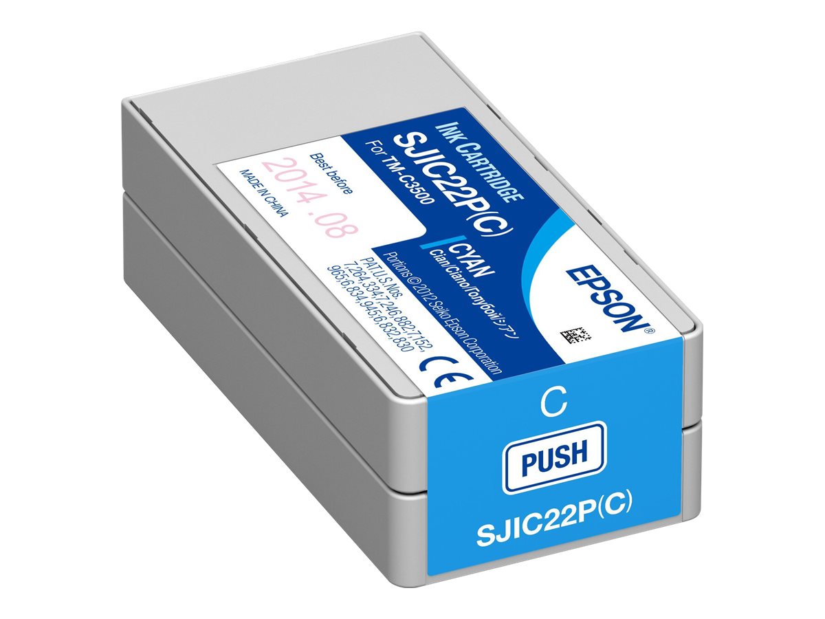 Epson SJIC36P(C) - 80 ml - Cyan - original - Tintenpatrone