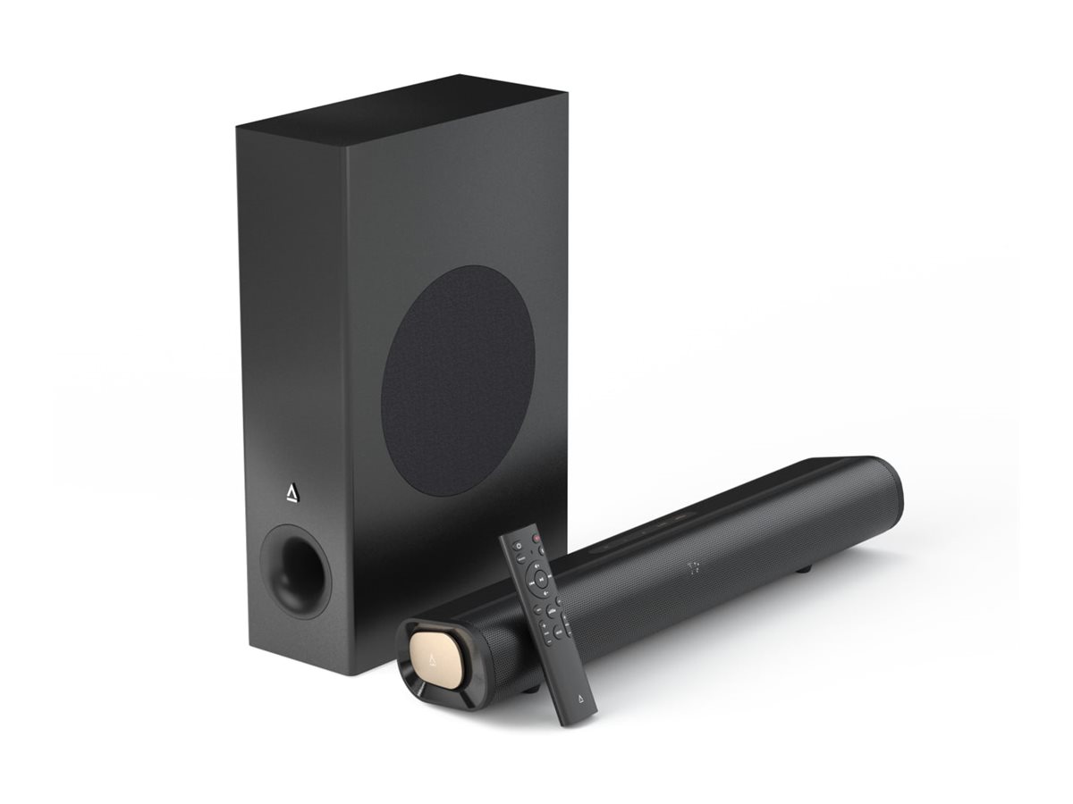 Creative Labs Creative Stage Pro - Soundleistensystem - für Heimkino - 2.1-Kanal - Bluetooth - USB - 80 Watt (Gesamt)