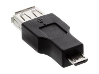 InLine Micro-USB OTG Adapter - Micro-B Stecker an USB A Buchse