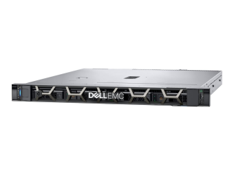 Dell PowerEdge R250 - Server - Rack-Montage - 1U - 1-Weg - 1 x Xeon E-2334  3.4 GHz - RAM 16 GB - SATA - Hot-Swap 8.9 cm (3.5")