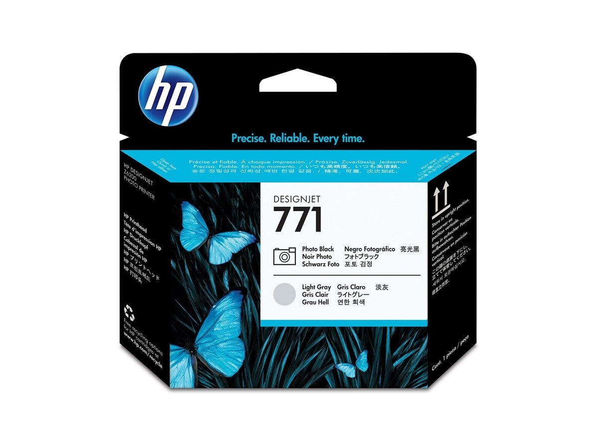 HP 771 - Hellgrau, Photo schwarz - Druckkopf