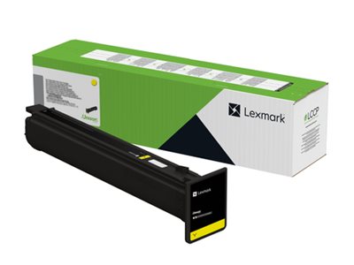 Lexmark Gelb - original - Box - Tonerpatrone LCCP, LRP