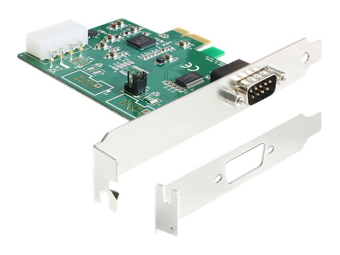 Delock PCI Express Card > 1 x Serial RS-232 High Speed 921K with Voltage supply