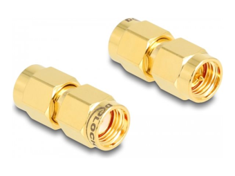 Delock Antennenadapter - RP-SMA Stecker zu SMA Stecker