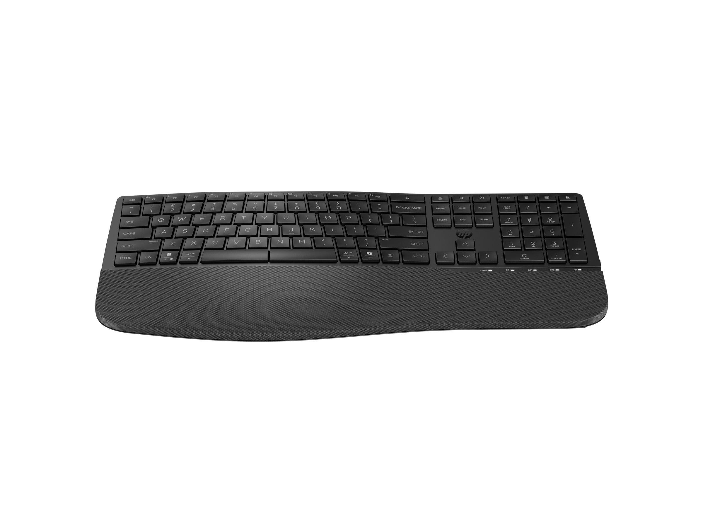 HP 685 - Tastatur - Dual Mode, 3-Zonen-Layout, Multi-Device, 23 programmierbare Tasten, OS Auto-Detection, flacher Tastenhub