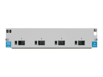 HPE Switch vl 4-port Mini-GBIC Module - Erweiterungsmodul