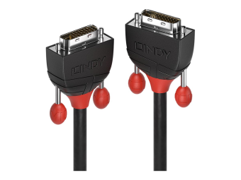Lindy Black Line - DVI-Kabel - Dual Link - DVI-D (M)