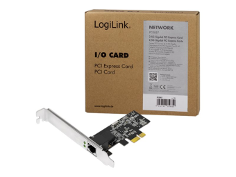 LogiLink Netzwerkadapter - PCIe 2.1 Low-Profile