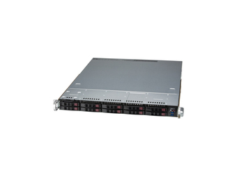 Supermicro 1U 10x2.5 hot-swap SAS3SATANVMe drive 2x800W - Gehäuse - 123