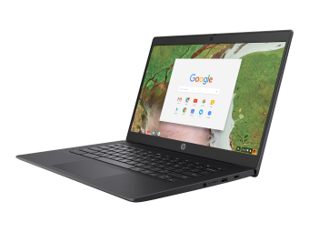 HP Chromebook 14 G6 - Intel Celeron N4120  1.1 GHz - Chrome OS - UHD Graphics 600 - 4 GB RAM - 32 GB eMMC - 35.6 cm (14)