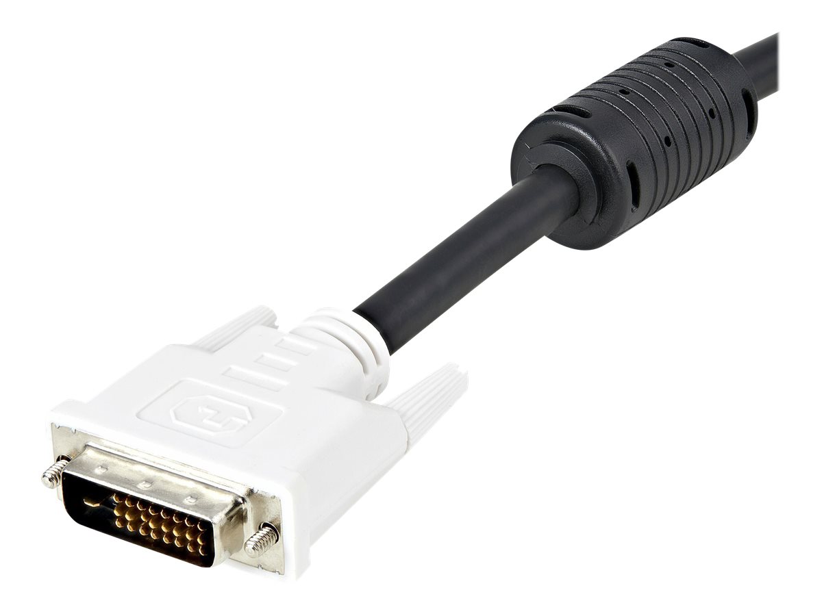 StarTech.com StarTech 2m DVI-D Dual Link Cable - Male to Male DVI-D Digital Video Monitor Cable - 25 pin DVI-D Cable MM Black 2 Meter - 2560x1600 (DVIDDMM2M)