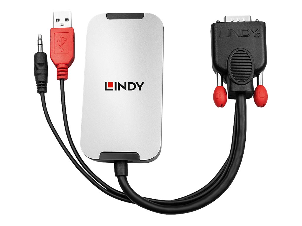 Lindy VGA to DisplayPort 1.2 Converter - DisplayPort-Adapter - HD-15 (VGA)