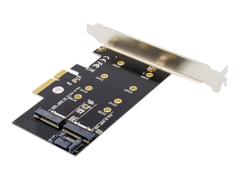 DIGITUS M.2 NGFF  NVMe SSD PCI Express 3.0 (x4) Add-On Karte