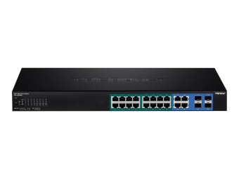 TRENDnet TPE 1620WS 16-Port Gigabit Web Smart PoE+ Switch - Switch - managed - 16 x 101001000 (PoE+)