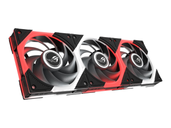 ASUS ROG Eurux GR120 ARGB Reverse Fan Black Edition, 120mm, Triple-Pack -• 3x 120x120mm Lüfter